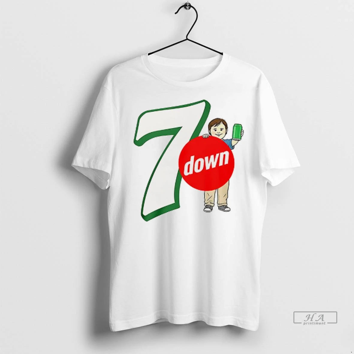Officials Trendy 7 Down Cartoon Shirt Sweater