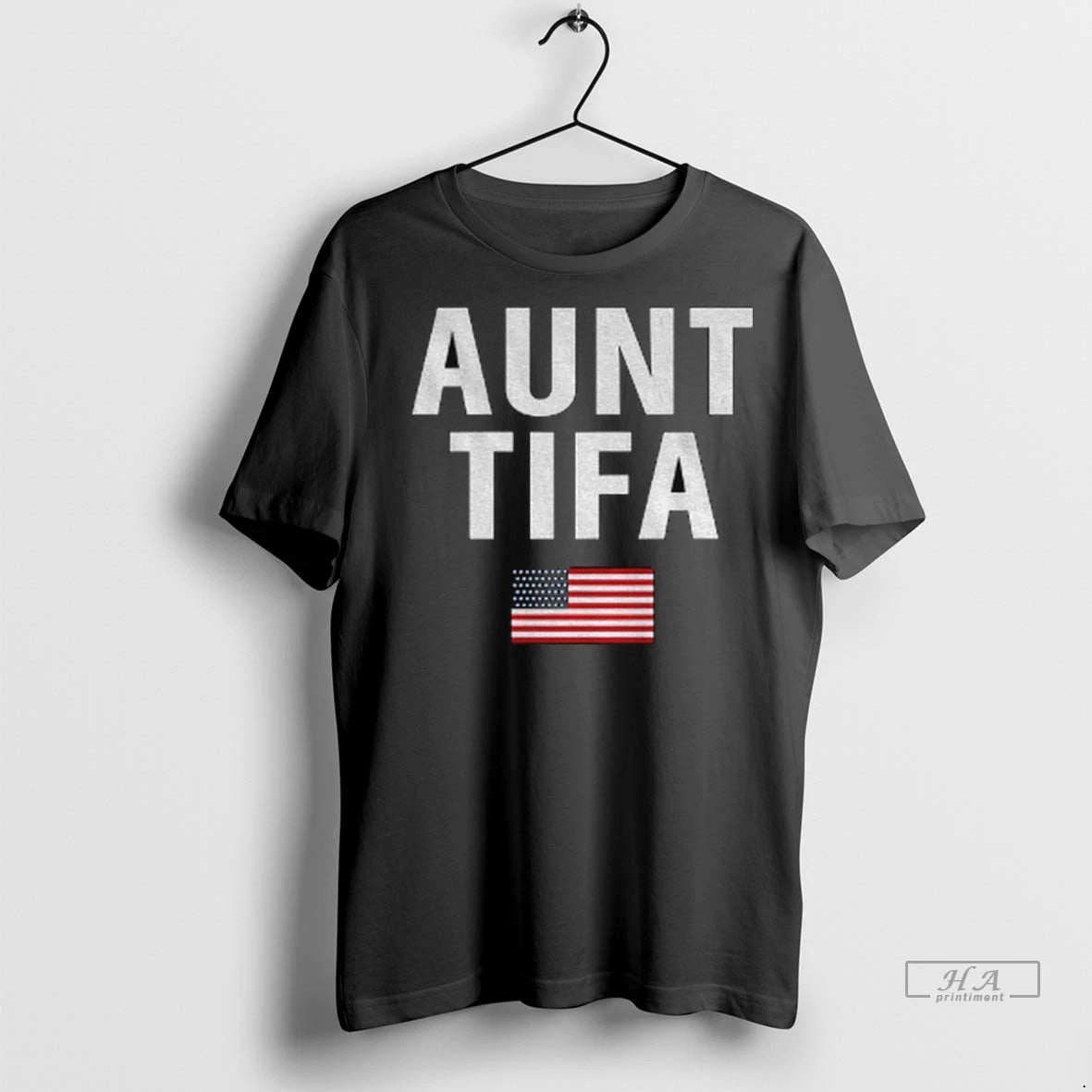 Officials Trendy Aunt Tifa American Flag Shirt Sweater