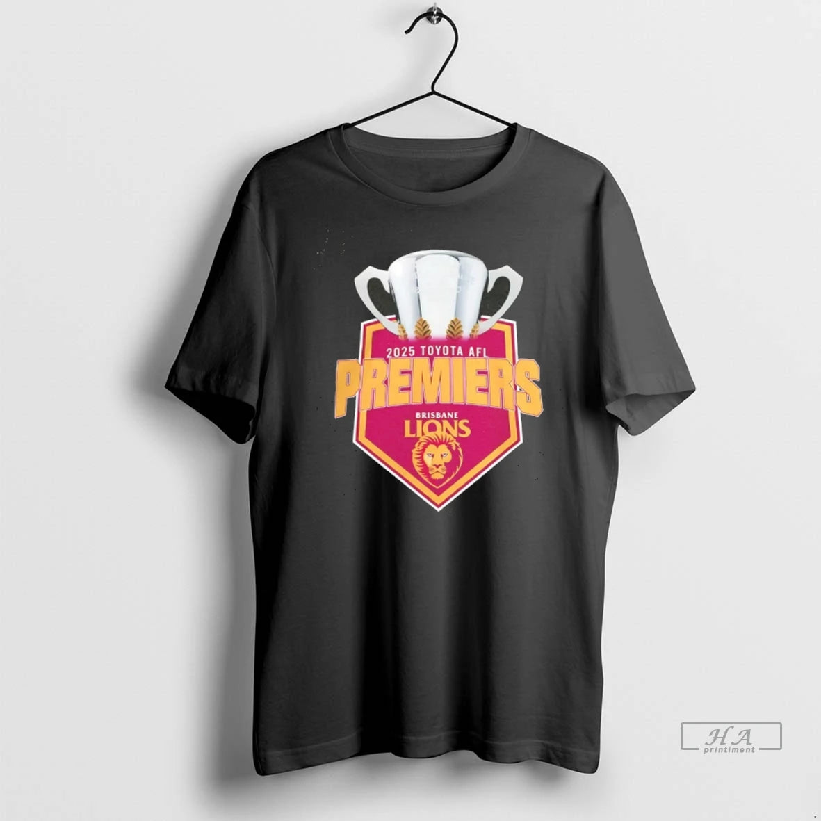 Officials Trendy Brisbane Lions 2025 Afl Premiers Champions Tee Shirt Sweater