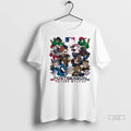 Officials Trendy Cartoon Showdown Of The Playoff Teams 2025 Mlb Postseason Mascot Shirt Sweater