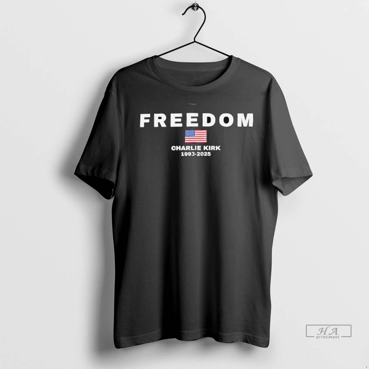 Officials Trendy Charlie Kirk Tribute Freedom 1993 2025 American Flag Shirt Sweater