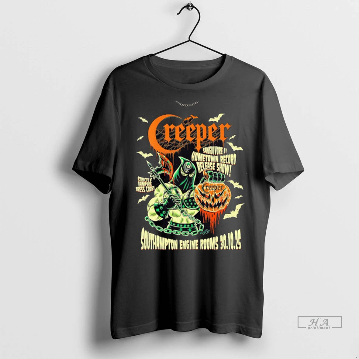Officials Trendy Creeper Sanguivore Hometown Record Release Show Southampton Engine Rooms 2025 Halloween Shirt Sweater