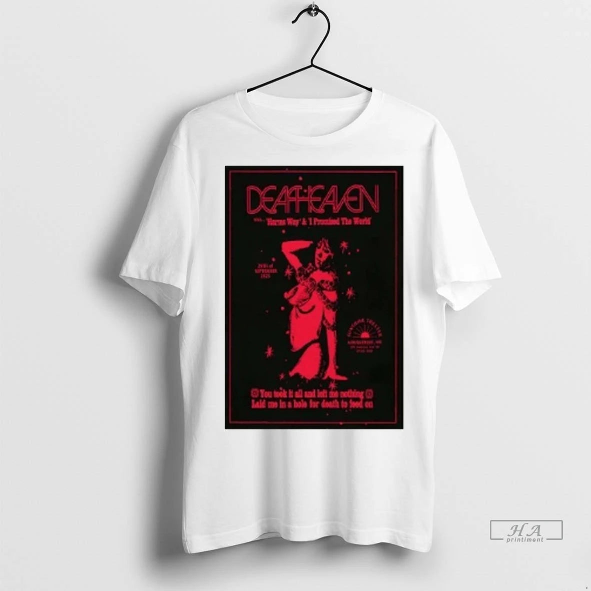 Officials Trendy Deafheaven Sep 29 2025 Sunshine Theater In Albuquerque Nm Shirt Sweater