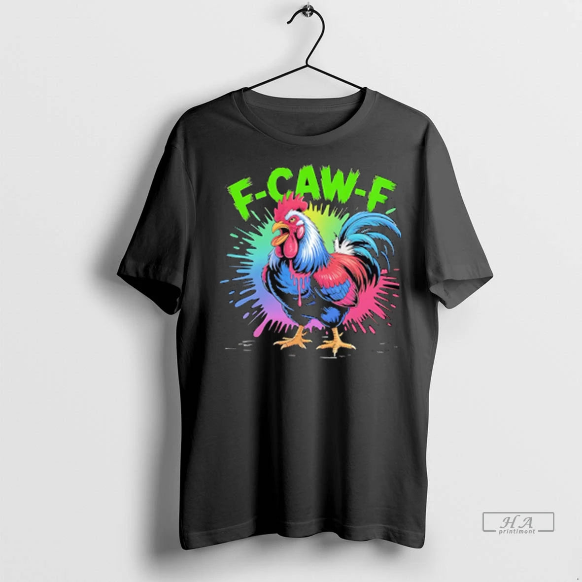 Officials Trendy F Caw F Rooster Humor Meme Saying Art Shirt Sweater