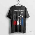 Officials Trendy Georgia Bulldogs Us Air Force Us Flag Shirt Sweater