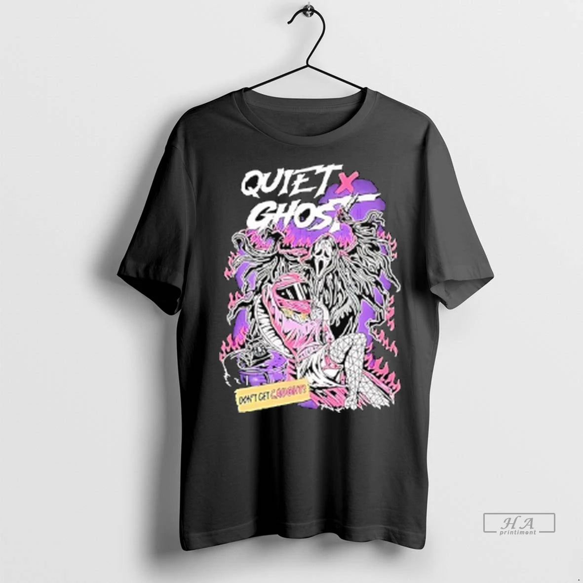 Officials Trendy Ghostface Quiet X Ghost Dont Get Caught Shirt Sweater