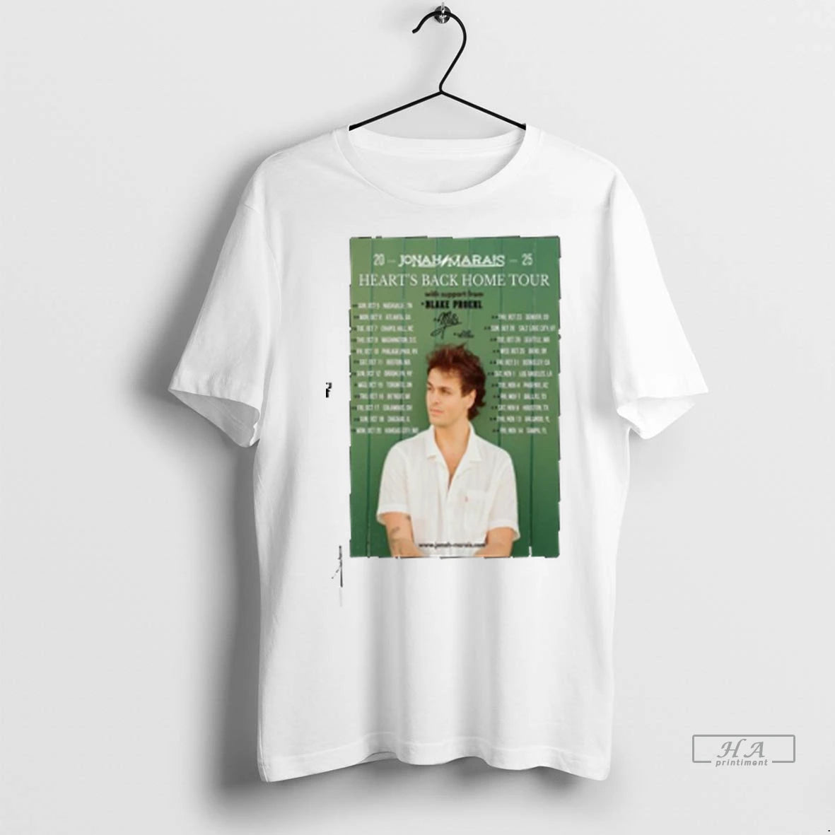 Officials Trendy Jonah Marais The Hearts Back Home Tour 2025 Shirt Sweater