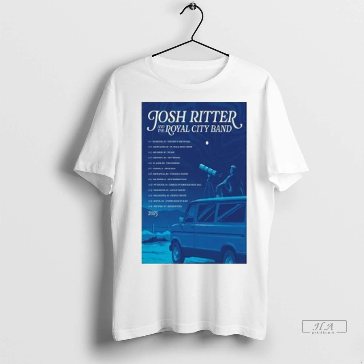 Officials Trendy Josh Ritter And The Royal City Band Fall Tour 2025 Shirt Sweater