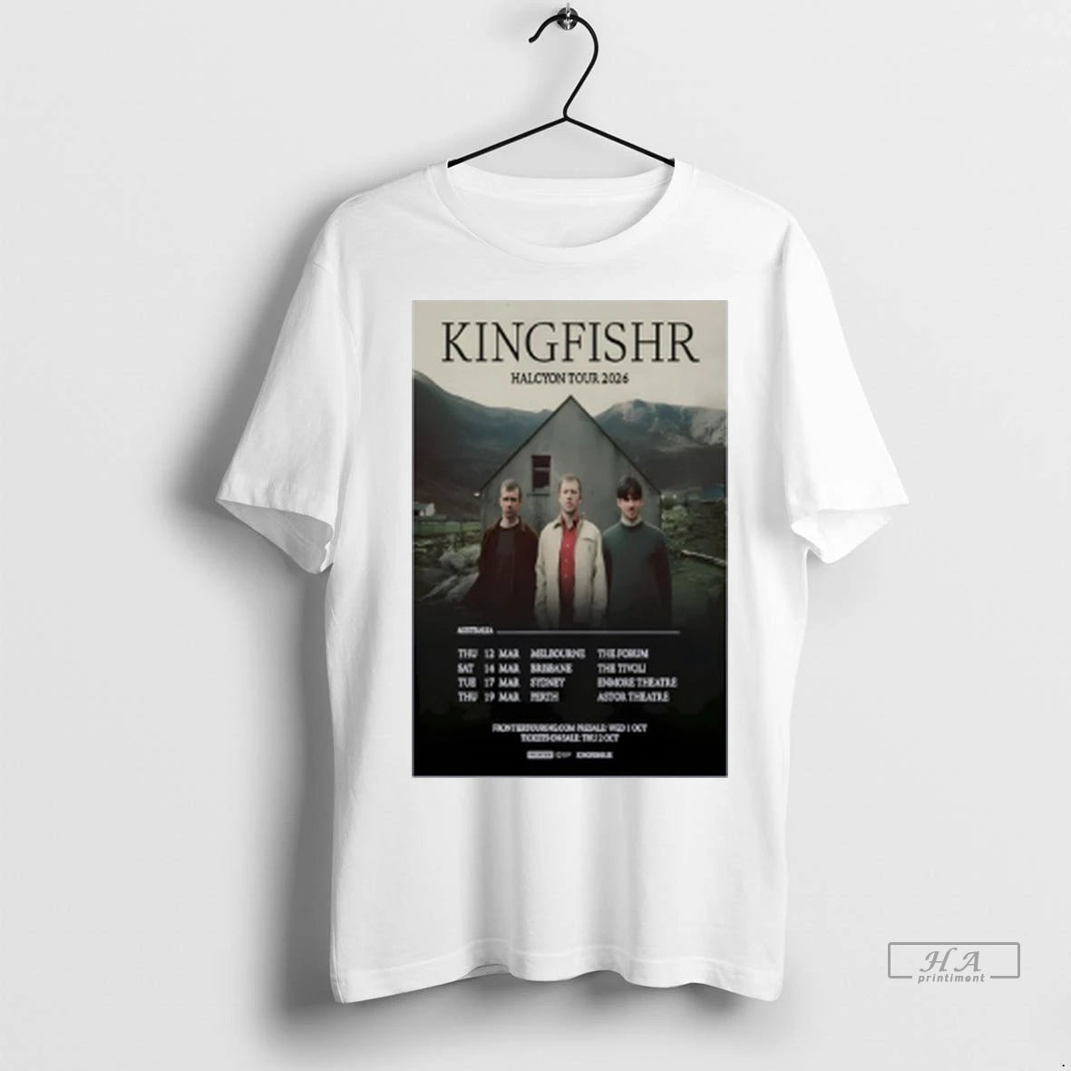 Officials Trendy Kingfishr Halcyon Tour 2026 Shirt Sweater