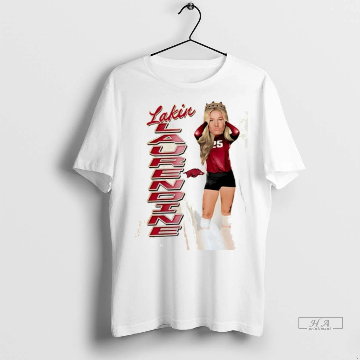 Officials Trendy Lakin Laurendine Arkansas Razorbacks Caricature Shirt Sweater