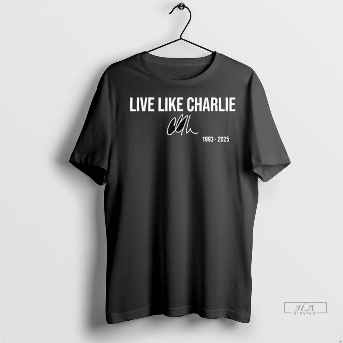 Officials Trendy Live Like Charlie Kirk 1993 2025 Signature Shirt Sweater