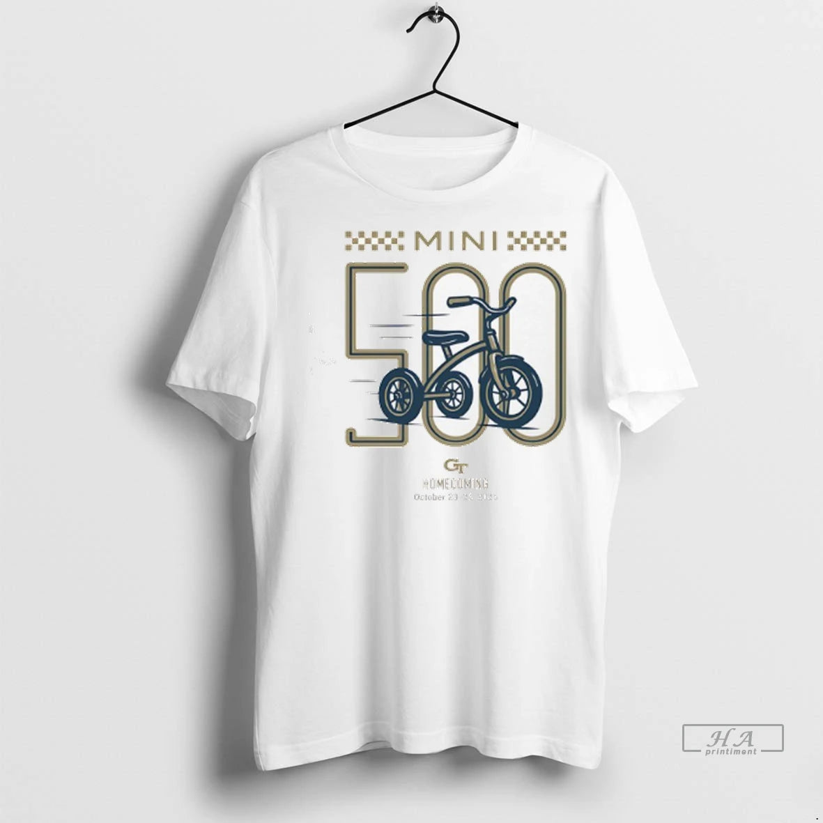 Officials Trendy Mini 500 Georgia Tech Yellow Jackets Homecoming 2025 Shirt Sweater