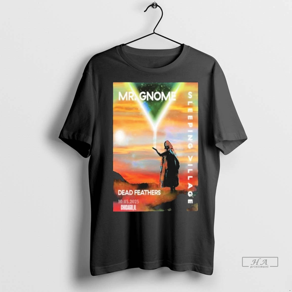 Officials Trendy Mr Gnome Dead Feathers Sleeping Village Chicago Illinois 2025 Shirt Sweater