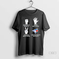 Officials Trendy Nothing Beats Blue Jays Hands Rock Beats Scissors Paper Beat Rock