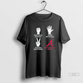 Officials Trendy Nothing Beats Braves Hands Rock Beats Scissors Paper Beat Rock Tee Shirt Sweater