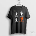 Officials Trendy Nothing Beats Mets Hands Rock Beats Scissors Paper Beat Rock Tee Shirt Sweater