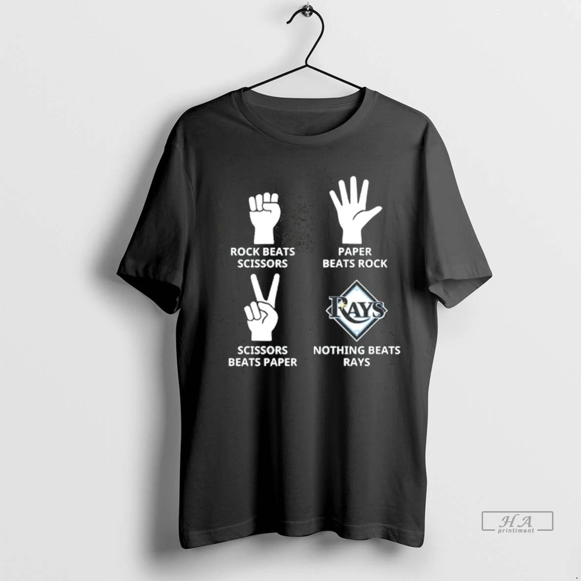 Officials Trendy Nothing Beats Rays Hands Rock Beats Scissors Paper Beat Rock Tee Shirt Sweater