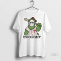 Officials Trendy Philadelphia Phillies Phanatic Jason Voorhees Red October Shirt Sweater