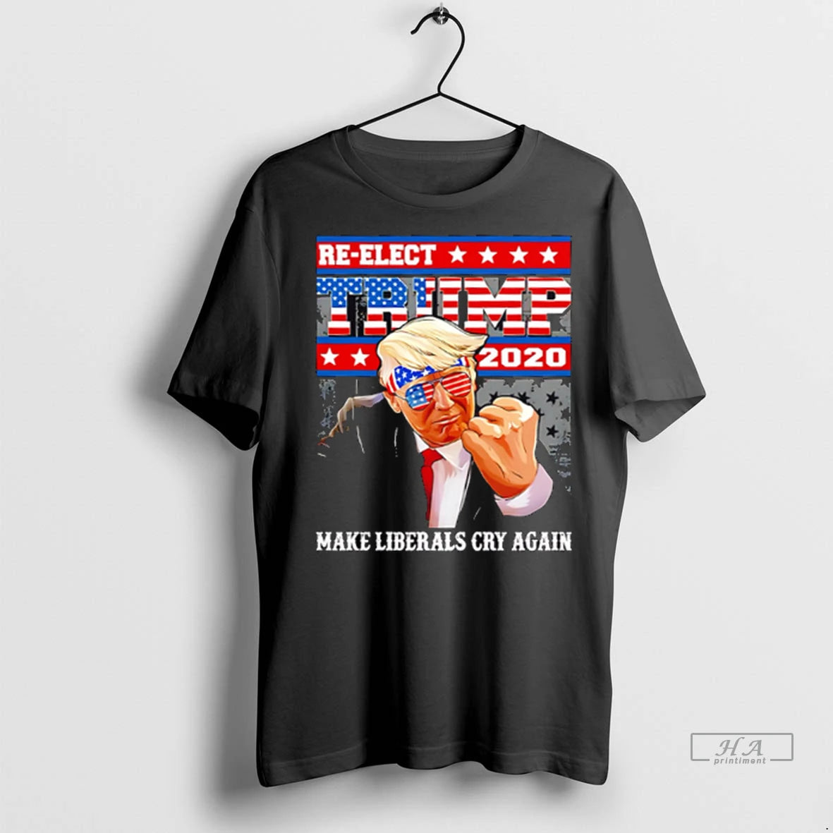 Officials Trendy Re Elect Trump 2020 Make Liberals Cry Again Shirt Sweater