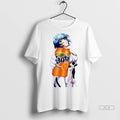 Officials Trendy Rei Ayanami Fanta Orange Neon Genesis Evangelion Anime Shirt Sweater