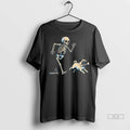 Officials Trendy Skeleton Chasing Pug Halloween Dog Mom Pug Shirt Sweater