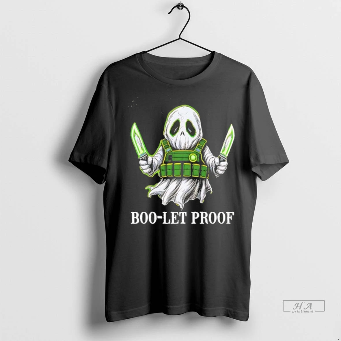Officials Trendy Spooky Ghost Boo Let Proof Halloween Tee Shirt Sweater