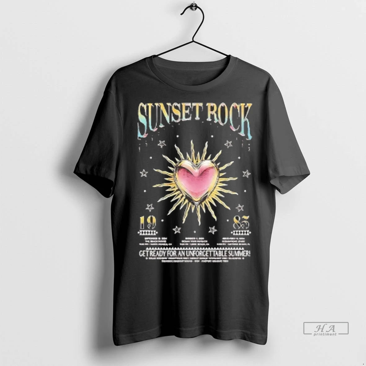 Officials Trendy Sunset Rock Get Ready For An Unforgettable Summer Since 1985 Shirt Sweater