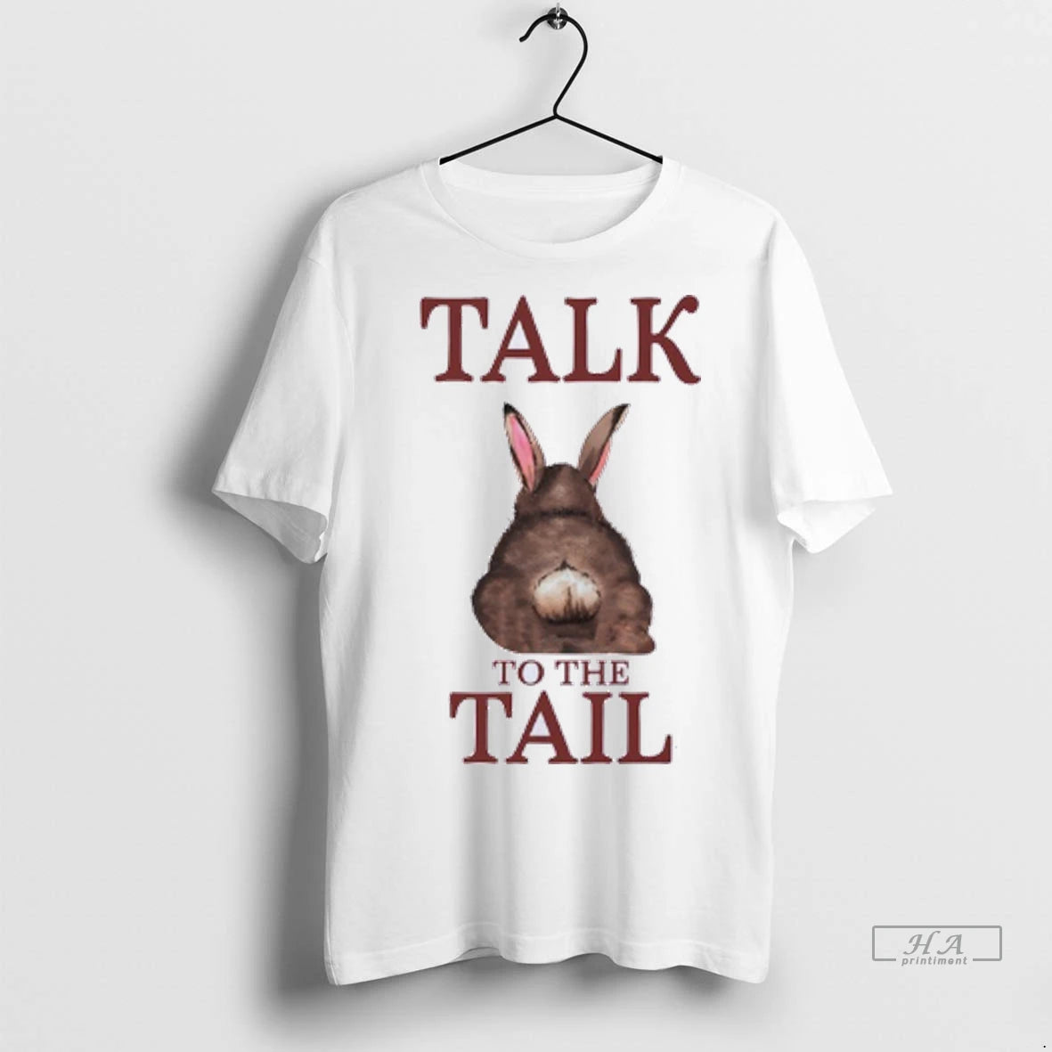 Officials Trendy Talk To The Tail Rabbit Shirt Sweater