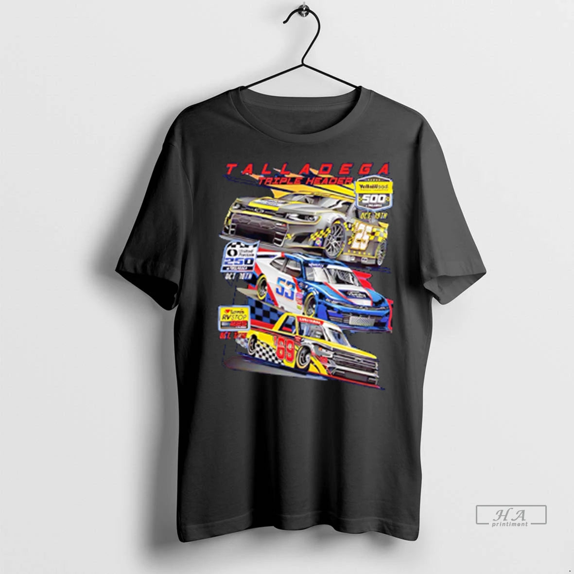 Officials Trendy Talladega Superspeedway 2025 Triple Header Car Shirt Sweater