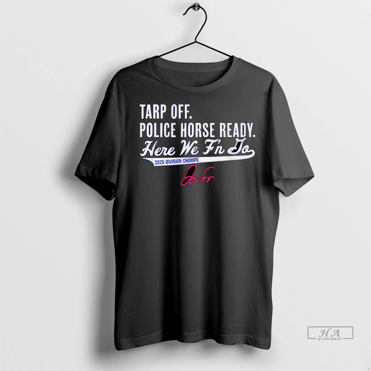 Officials Trendy Tarp Off Police Horse Ready George Springer Shirt Sweater