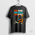 Officials Trendy Tyreek Hill Miami Dolphins One Team One Fight One Heart Shirt Sweater
