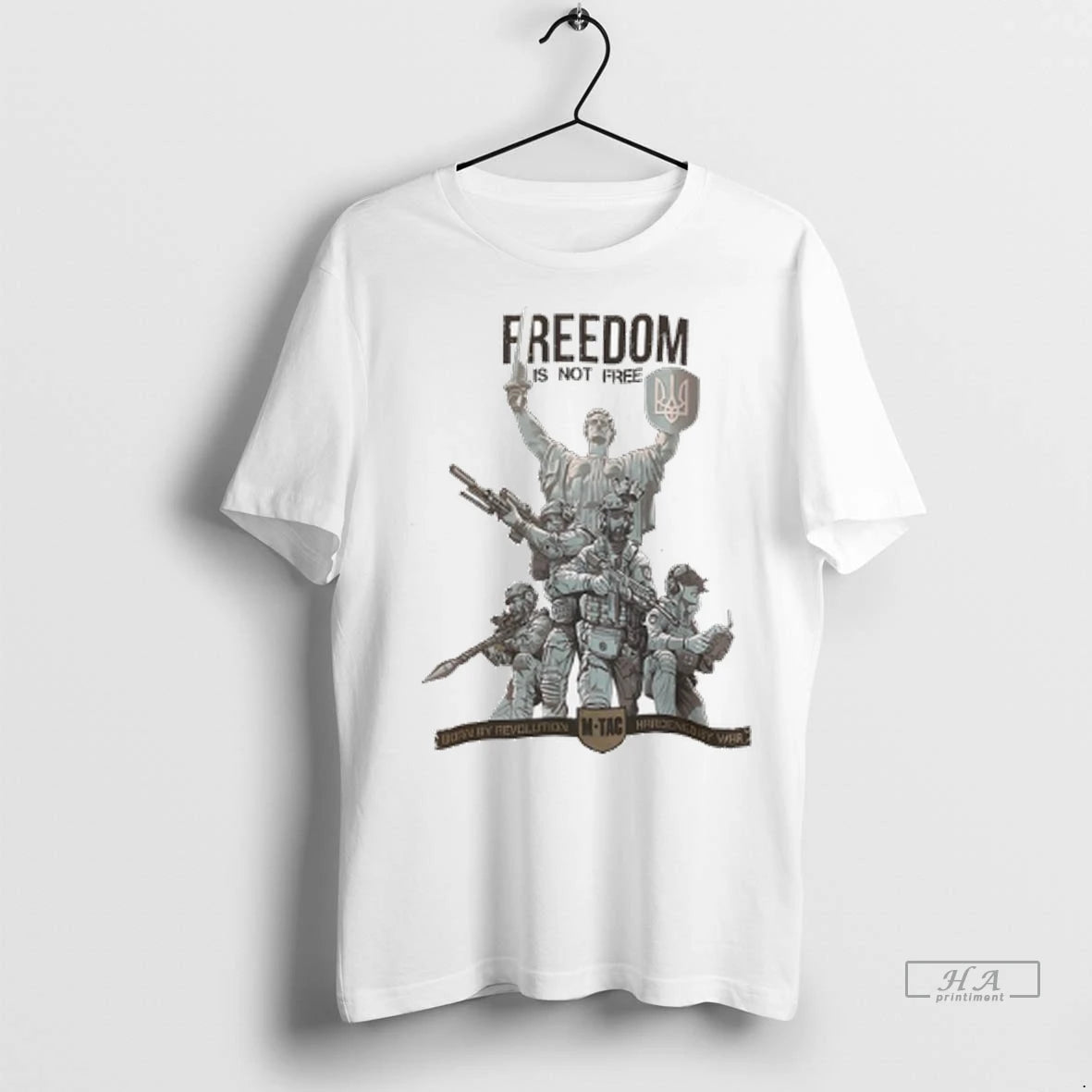 Officials Trendy Ukraine Freedom Is Not Free Born By Revolution Hardened By War Shirt Sweater