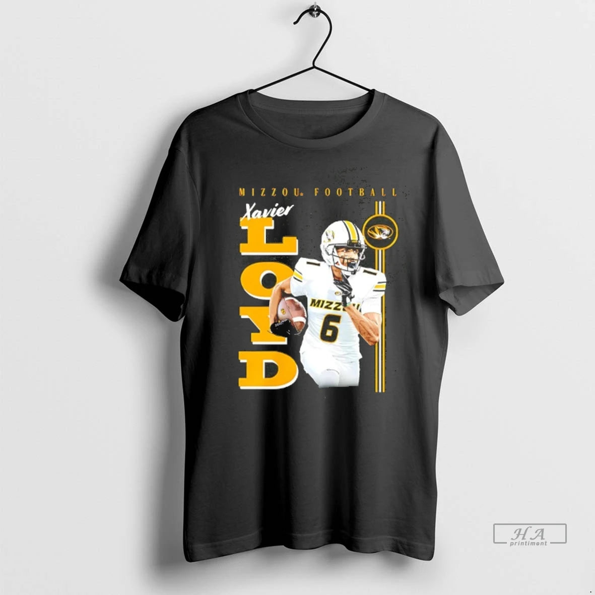Officials Trendy Xavier Loyd Missouri Tigers Illustrated Tee Shirt Sweater