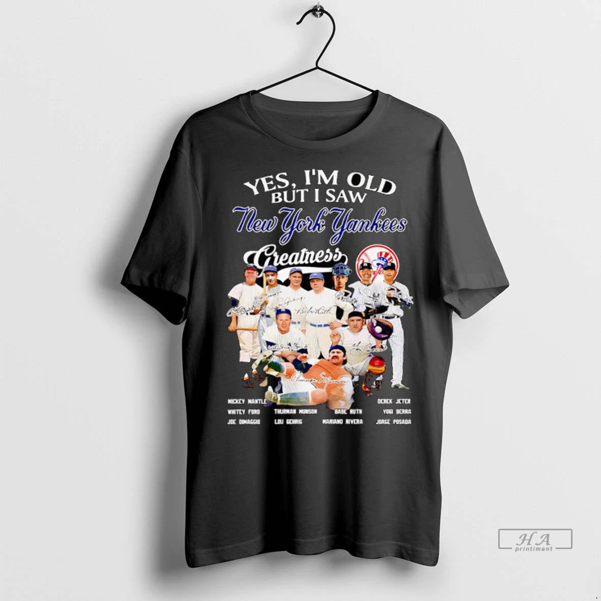 Officials Trendy Yes Im Old But I Saw New York Yankees Greatness Players Shirt Sweater