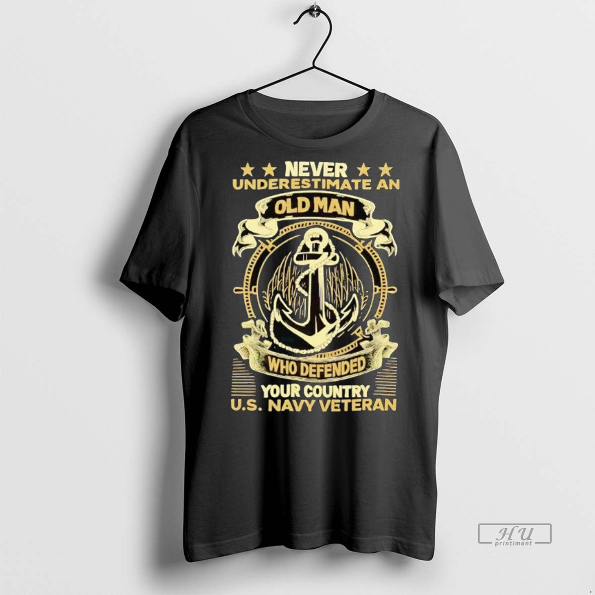 Officials Us Navy Veteran Never Underestimate An Old Man Defended Your Country Shirt Sweater