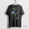 Officials Valentino Rossi 46 And Yamaha Yzr M1 Motogp Signature T Shirt