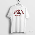 Officials Virginia Tech Hokies Custom Name And Number 2 Sided T Shirt Sweater