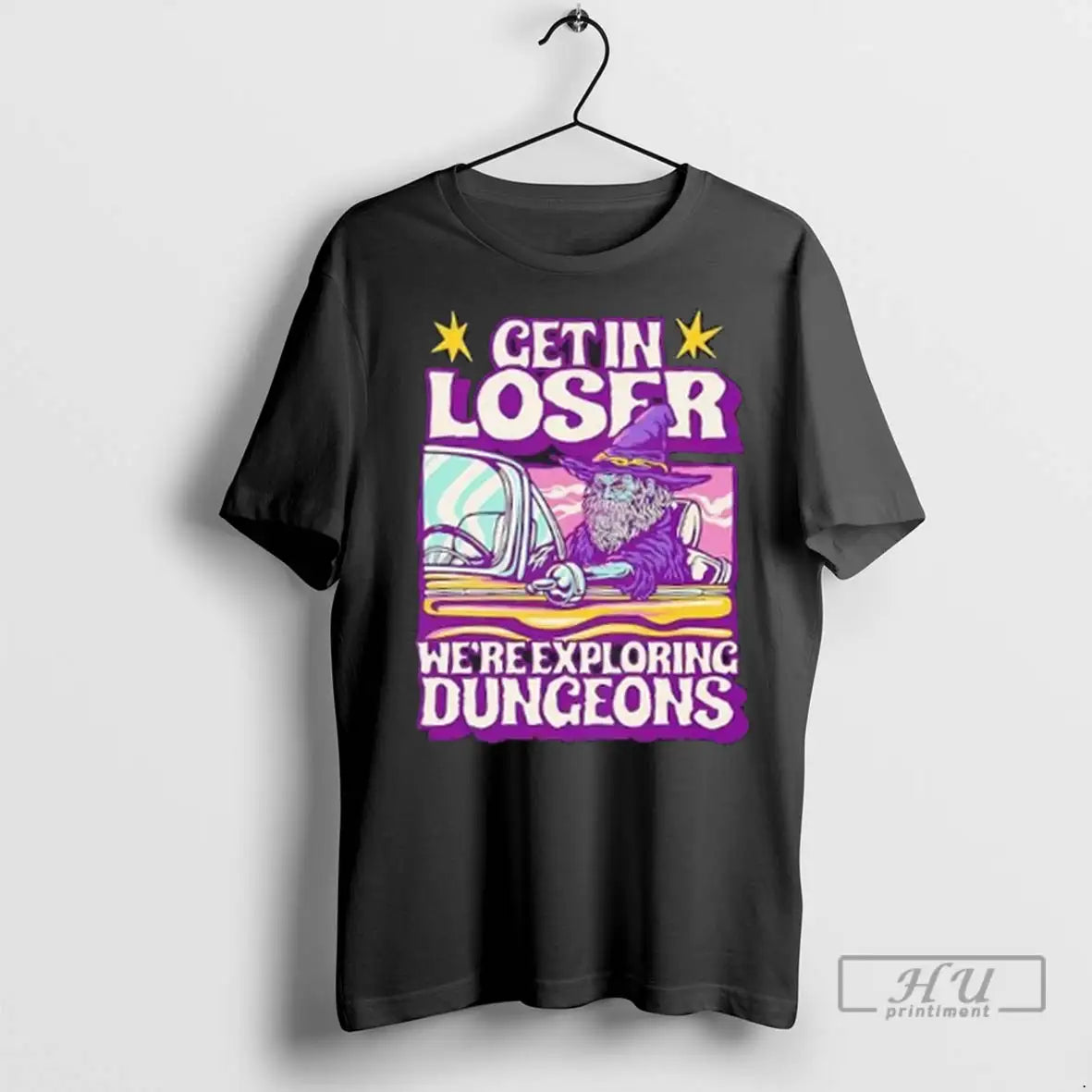 Officials Wizard Get In Loser Were Exploring Dungeons T Shirt