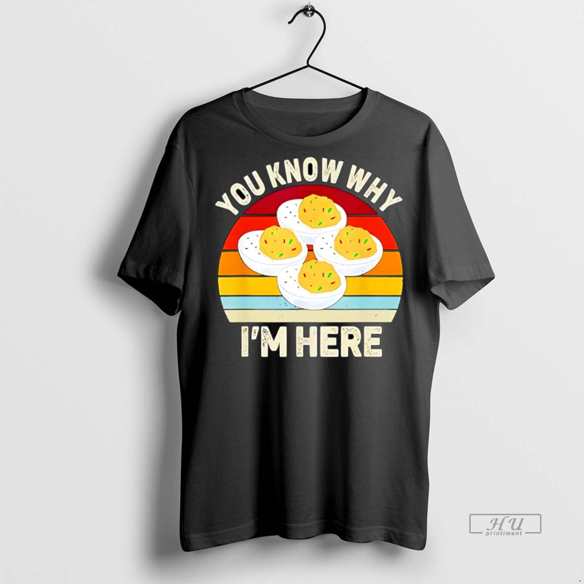 Officials You Know Why Im Here Deviled Egg Retro T Shirt Sweater