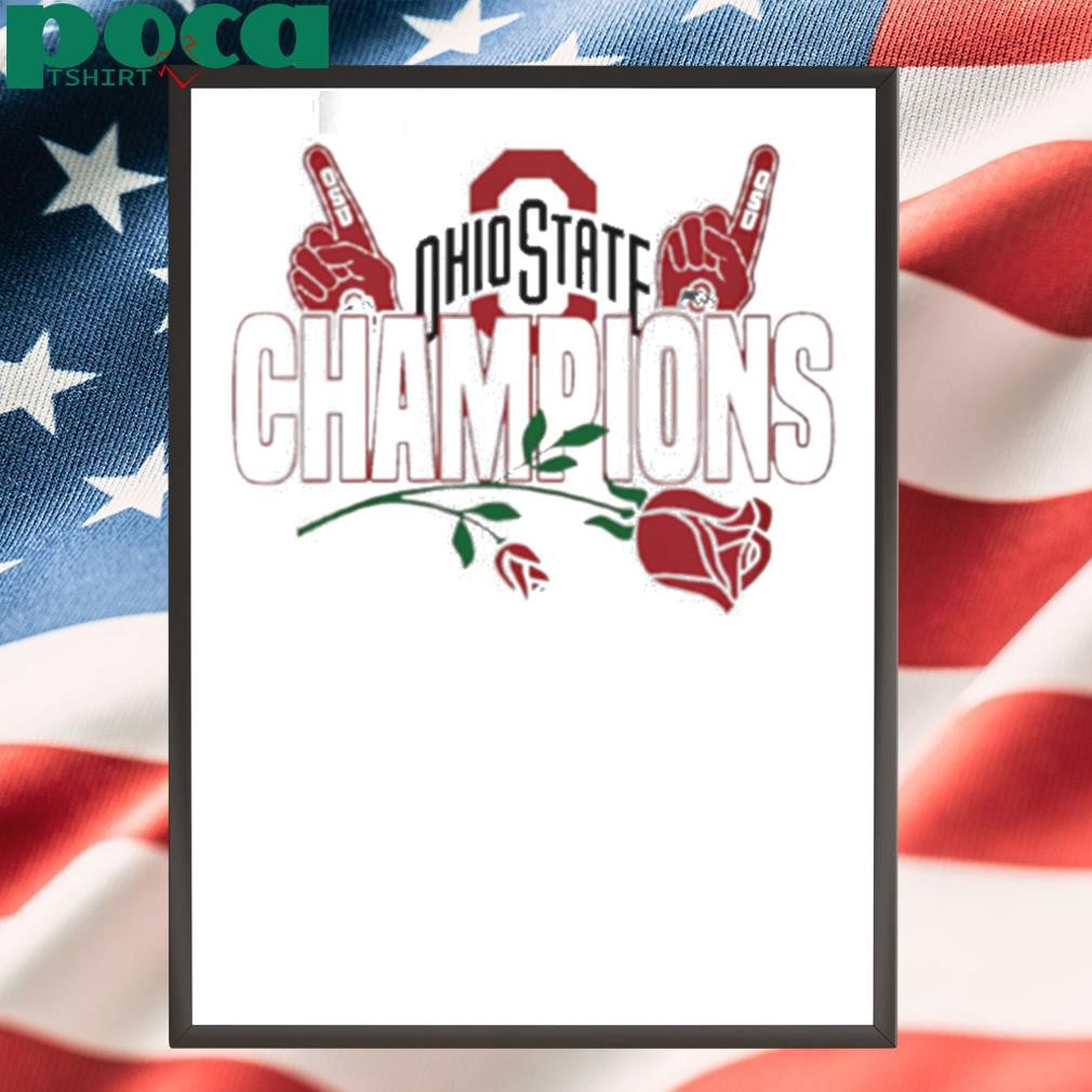 Ohio State 2025 Rose Bowl Champions shirt