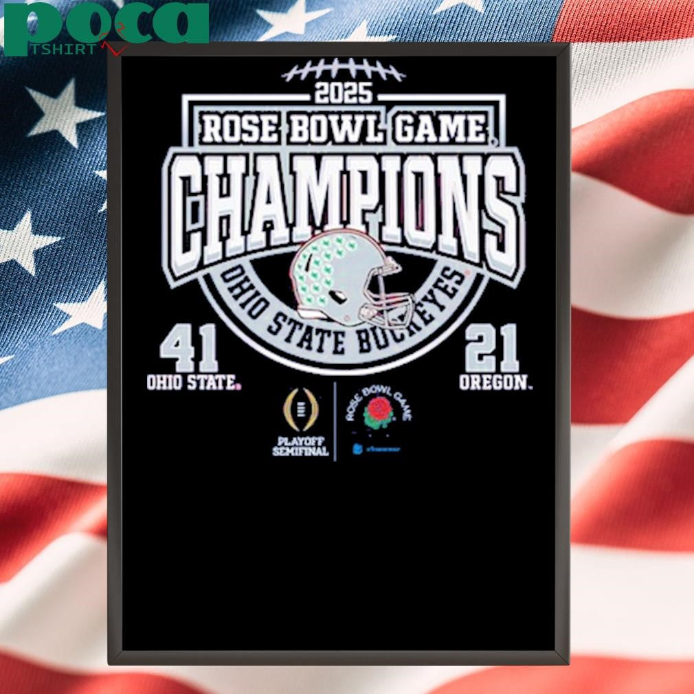 Ohio State 41 21 Oregon Playoff Quarterfinal 2025 New T-Shirt