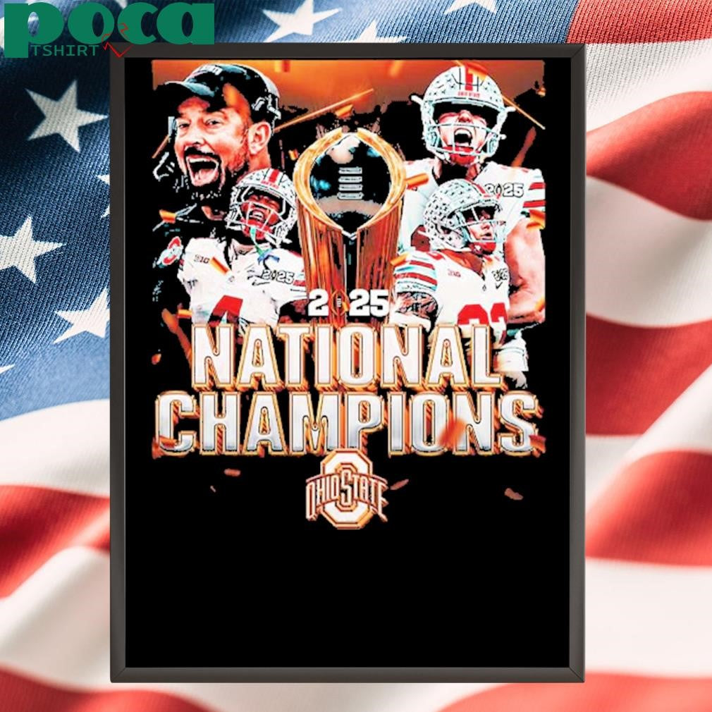 Ohio State Beats Notre Dame To Win The 2025 College Football Playoff National Championship National Champions Unisex T-Shirt