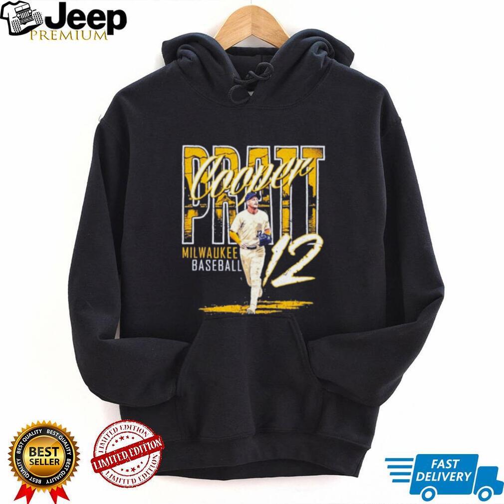 Cooper Pratt Milwaukee Brewers Player Name shirt
