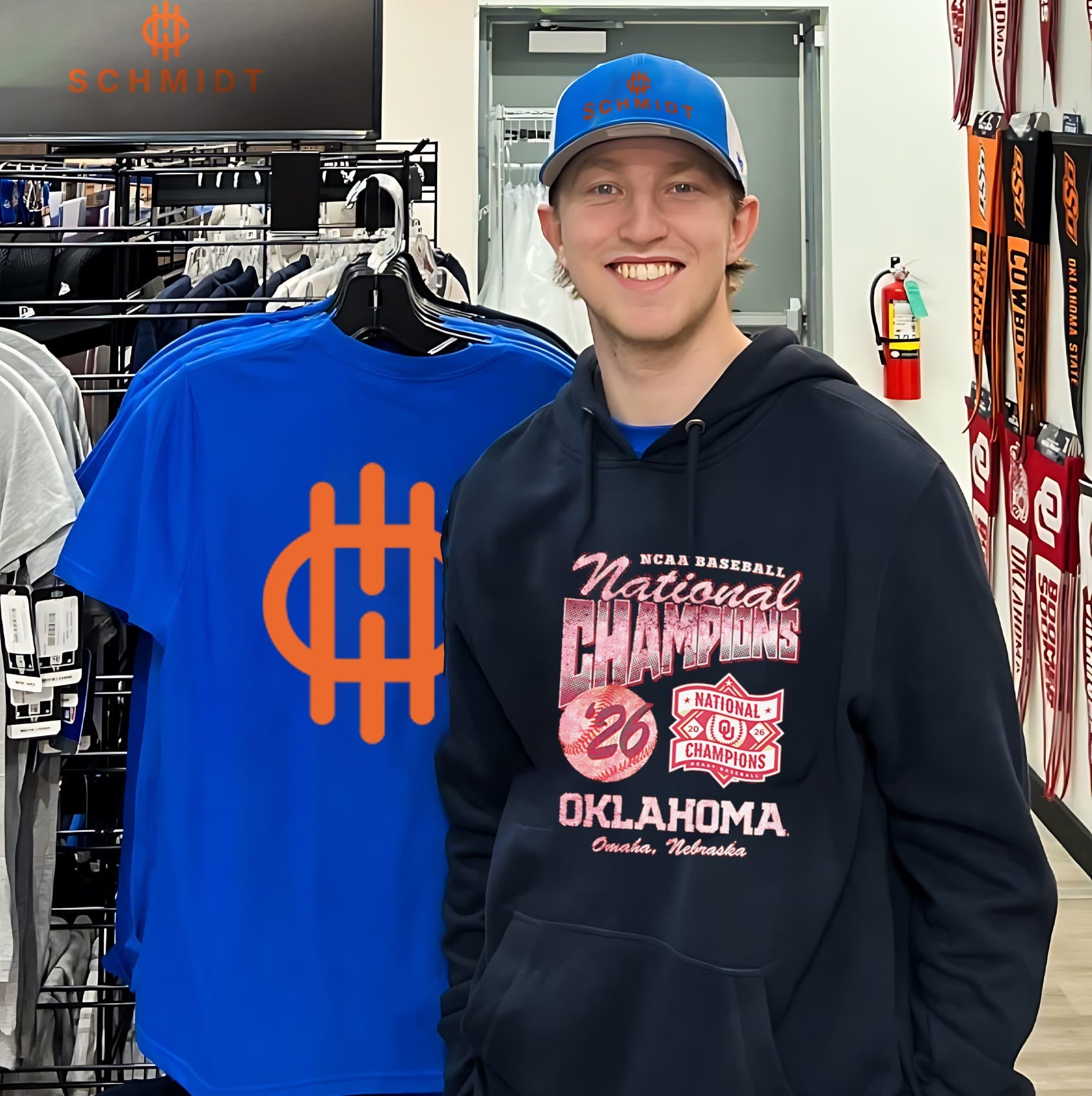 Oklahoma Baseball 2026 Baseball National Champions shirt