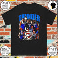 Oklahoma City Thunder All Team Basketball graphic vintage shirt