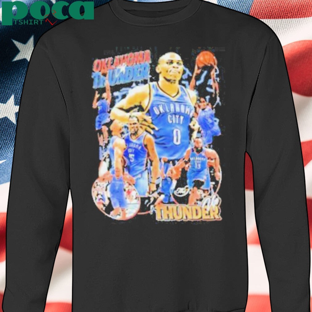Oklahoma City Thunder Basketball Thunder up graphic shirt