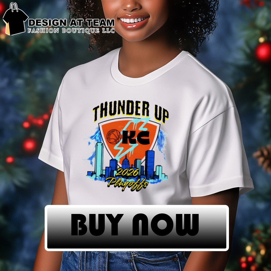 Oklahoma City Thunder OKC 2026 Playoffs City Skyline shirt