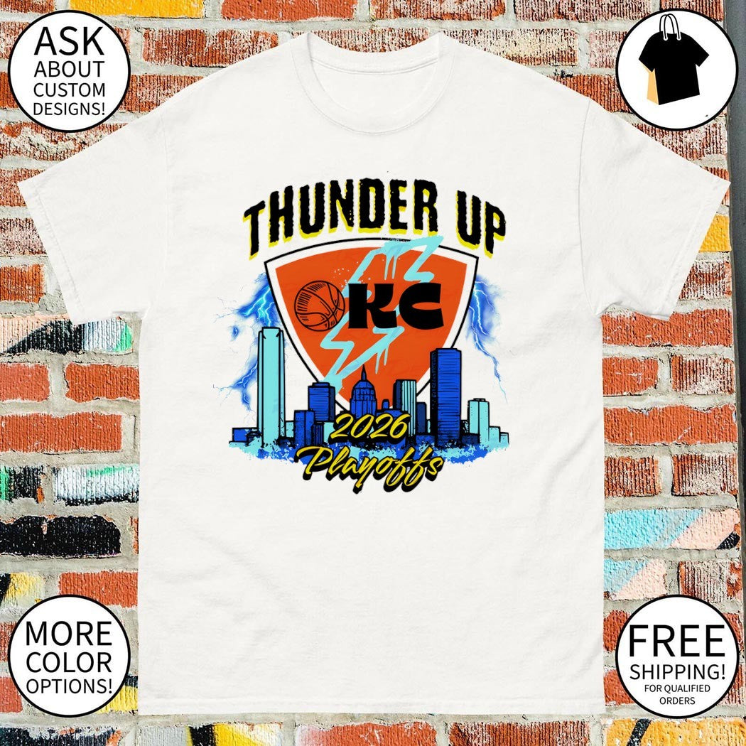 Oklahoma City Thunder OKC 2026 Playoffs City Skyline shirt