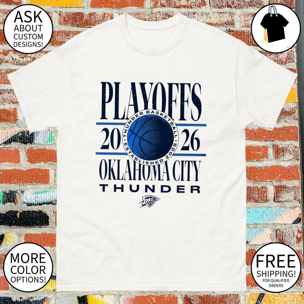 Oklahoma City Thunder Playoff NBA 2026 Paycom Center shirt