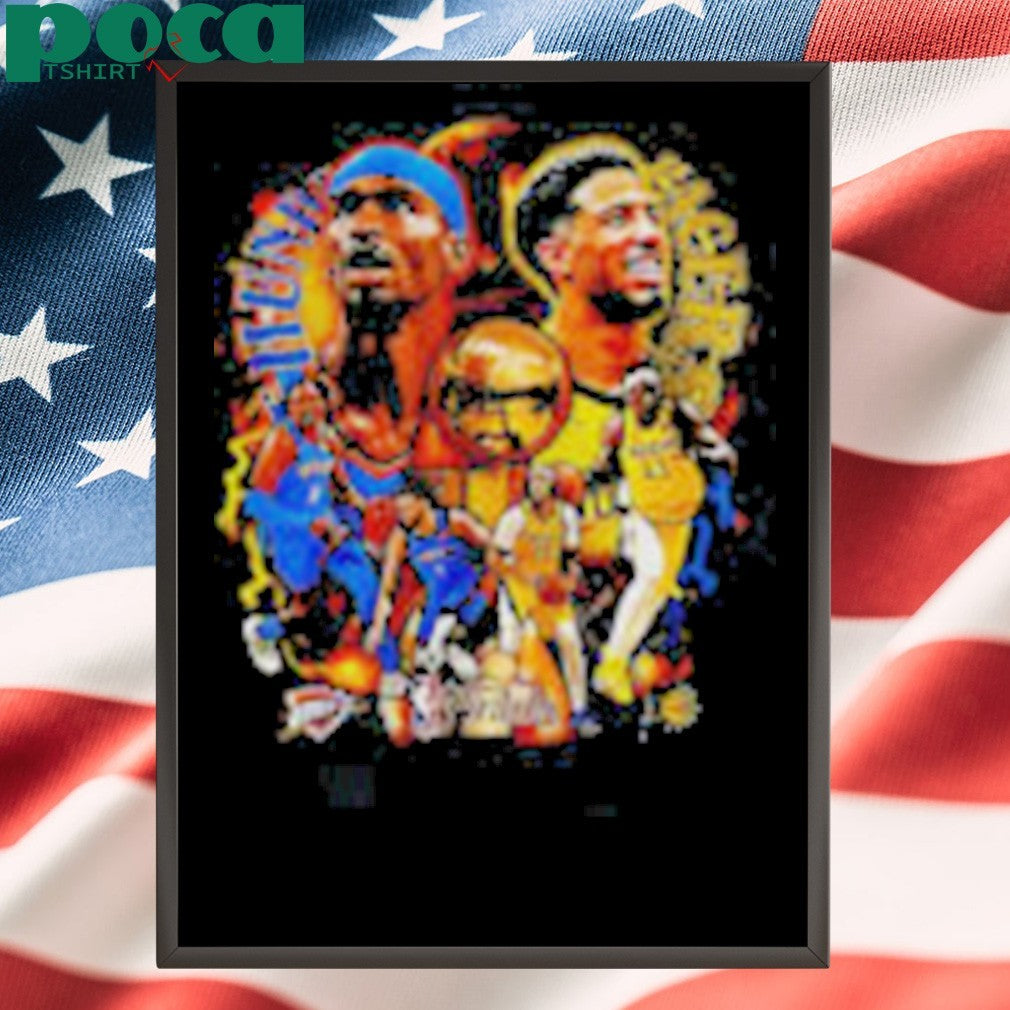 Oklahoma City Thunder and Indiana Pacers NBA Basketball Finals Playoff shirt